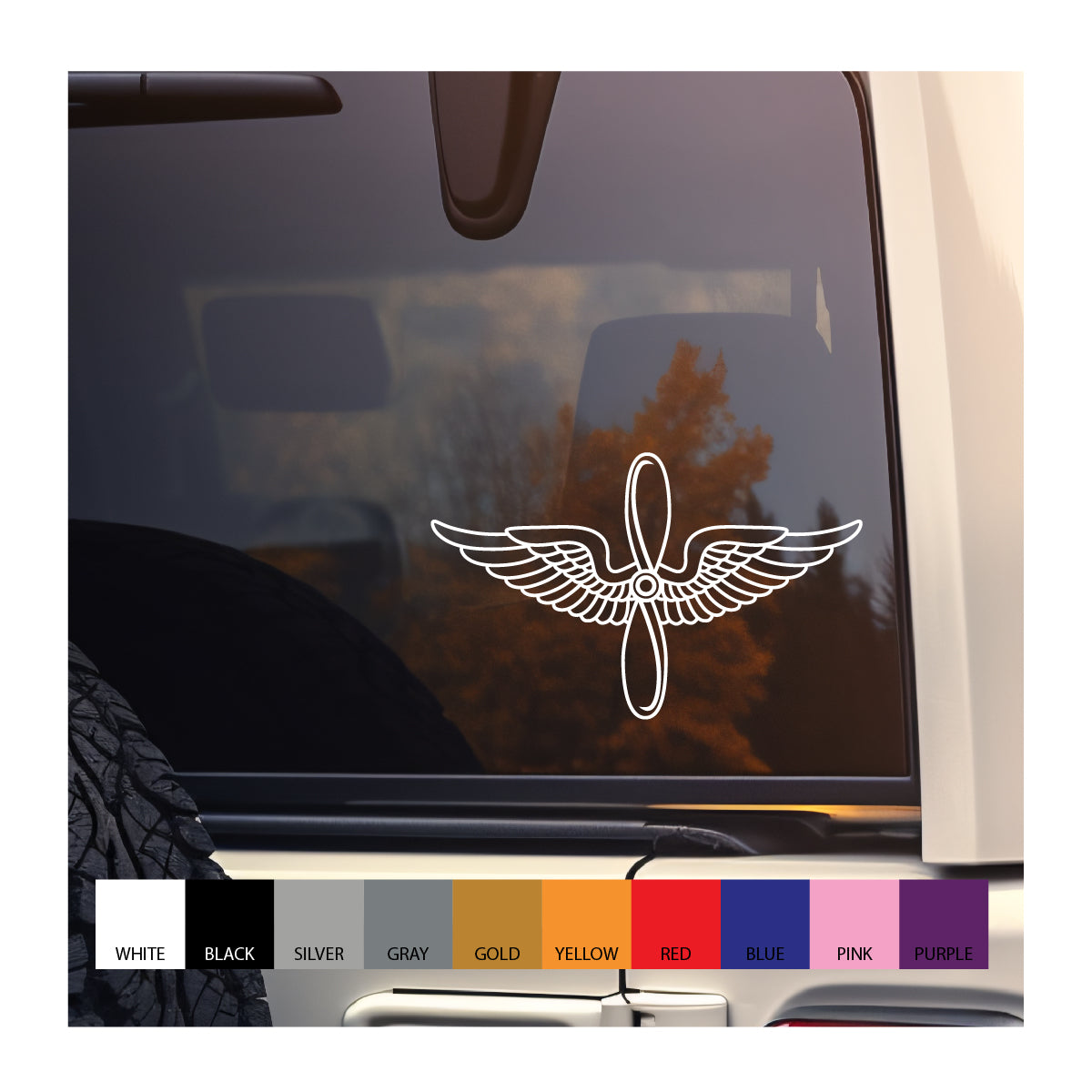 Aviation Branch Vinyl Decal